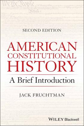 Fruchtman |  American Constitutional History | Buch |  Sack Fachmedien