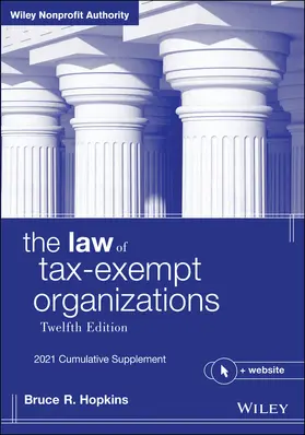 Hopkins |  The Law of Tax-Exempt Organizations, + Website | Buch |  Sack Fachmedien