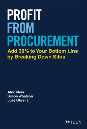 Klein / Whatson / Oliveira |  Profit from Procurement | Buch |  Sack Fachmedien