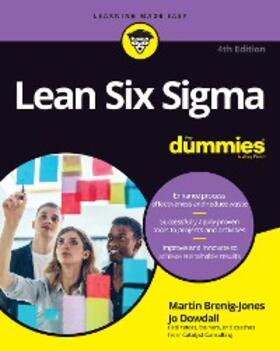 Brenig-Jones / Dowdall | Lean Six Sigma For Dummies | E-Book | sack.de