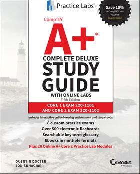 Docter / Buhagiar |  Comptia A+ Complete Deluxe Study Guide with Online Labs | Buch |  Sack Fachmedien