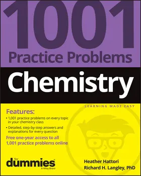 Hattori / Langley |  Chemistry: 1001 Practice Problems For Dummies (+ Free Online Practice) | Buch |  Sack Fachmedien