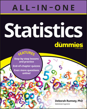 Rumsey |  Statistics All-In-One for Dummies | Buch |  Sack Fachmedien