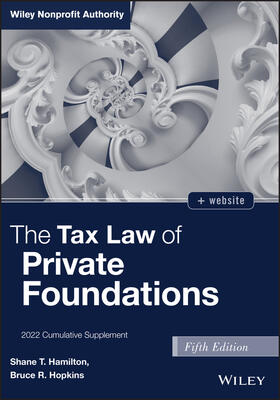 Hopkins / Hamilton |  The Tax Law of Private Foundations | Buch |  Sack Fachmedien