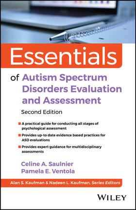 Saulnier / Ventola / Kaufman |  Essentials of Autism Spectrum Disorders Evaluation and Assessment | Buch |  Sack Fachmedien