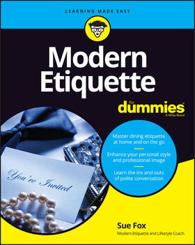 Fox |  Modern Etiquette For Dummies | Buch |  Sack Fachmedien