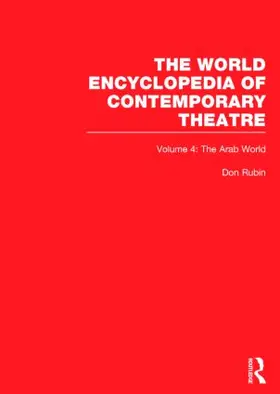 Rubin (Series Editor) / Maleh / Ohan |  World Encyclopedia of Contemporary Theatre | eBook | Sack Fachmedien