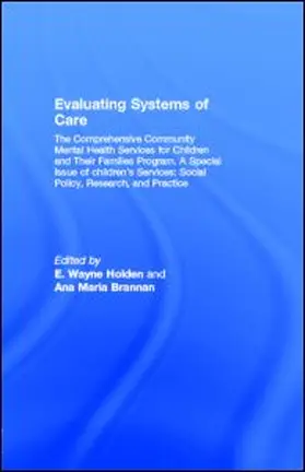 Holden / Brannan |  Evaluating Systems of Care | eBook | Sack Fachmedien