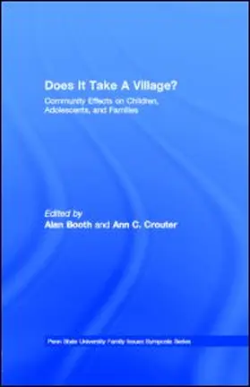 Booth / Crouter |  Does It Take A Village? | eBook | Sack Fachmedien