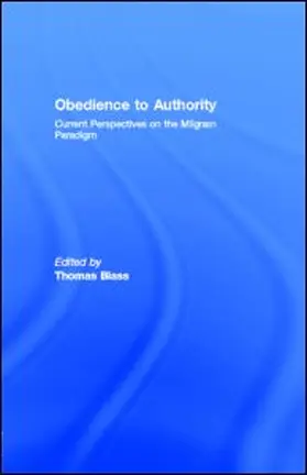 Blass |  Obedience to Authority | eBook | Sack Fachmedien