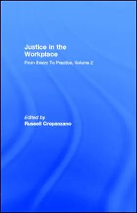 Cropanzano |  Justice in the Workplace | eBook | Sack Fachmedien