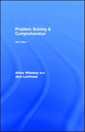 Whimbey / Lochhead / Narode |  Problem Solving & Comprehension | eBook | Sack Fachmedien