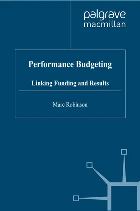 Robinson |  Performance Budgeting | eBook | Sack Fachmedien