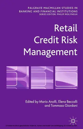 Anolli / Beccalli / Giordani | Retail Credit Risk Management | E-Book | sack.de