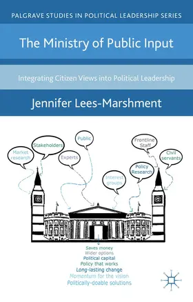 Lees-Marshment |  The Ministry of Public Input | Buch |  Sack Fachmedien