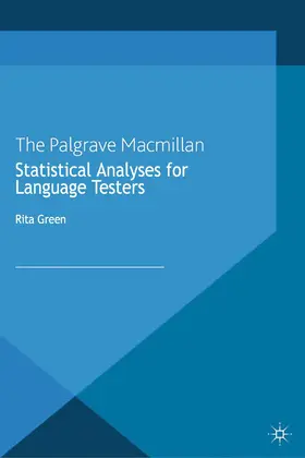 Green |  Statistical Analyses for Language Testers | Buch |  Sack Fachmedien