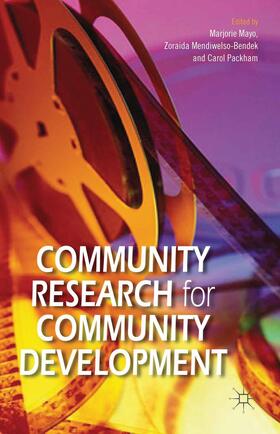 Mayo / Mendiwelso-Bendek / Packham |  Community Research for Community Development | Buch |  Sack Fachmedien