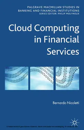 Nicoletti | Cloud Computing in Financial Services | E-Book | sack.de