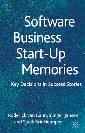 Jansen |  Software Business Start-Up Memories | Buch |  Sack Fachmedien