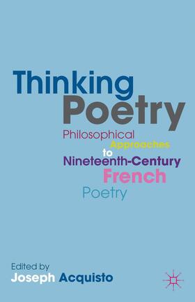 Acquisto |  Thinking Poetry | Buch |  Sack Fachmedien
