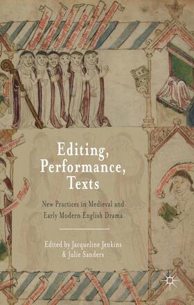 Jenkins / Sanders |  Editing, Performance, Texts | Buch |  Sack Fachmedien