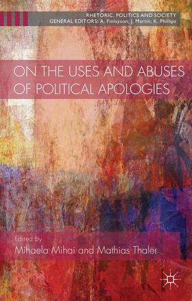 Mihai / Thaler |  On the Uses and Abuses of Political Apologies | Buch |  Sack Fachmedien