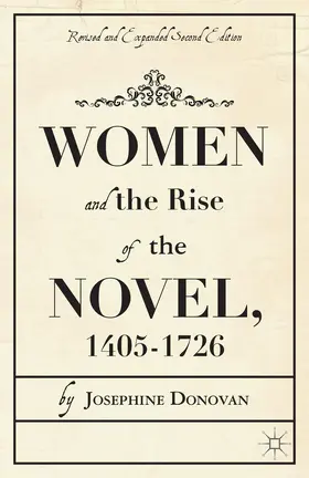 Donovan |  Women and the Rise of the Novel, 1405-1726 | Buch |  Sack Fachmedien