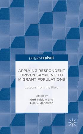 Tyldum / Johnston |  Applying Respondent Driven Sampling to Migrant Populations | Buch |  Sack Fachmedien