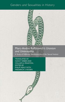 Erber / Roden / Healy |  Marc-André Raffalovich's Uranism and Unisexuality | Buch |  Sack Fachmedien