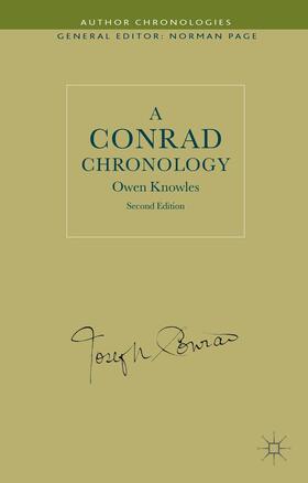 Knowles |  A Conrad Chronology | Buch |  Sack Fachmedien