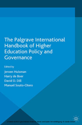 Huisman / Souto-Otero / de Boer |  The Palgrave International Handbook of Higher Education Policy and Governance | eBook | Sack Fachmedien