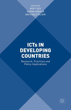 Dey / Sorour / Filieri |  Icts in Developing Countries | Buch |  Sack Fachmedien