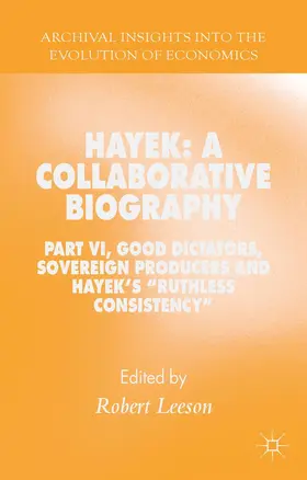 Leeson |  Hayek: A Collaborative Biography | Buch |  Sack Fachmedien