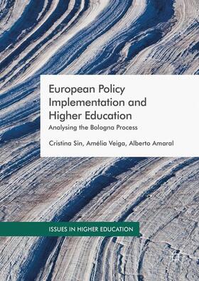 Sin / Amaral / Veiga |  European Policy Implementation and Higher Education | Buch |  Sack Fachmedien