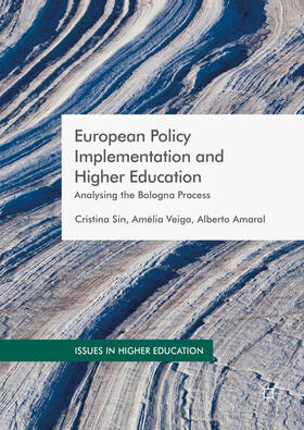Sin / Veiga / Amaral |  European Policy Implementation and Higher Education | eBook | Sack Fachmedien