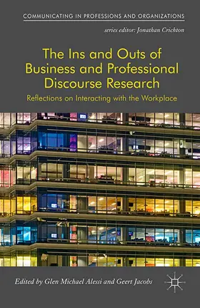 Alessi / Jacobs |  The Ins and Outs of Business and Professional Discourse Research | eBook | Sack Fachmedien