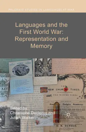 Declercq / Walker |  Languages and the First World War: Representation and Memory | eBook | Sack Fachmedien