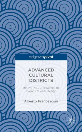 Francesconi |  Advanced Cultural Districts | Buch |  Sack Fachmedien