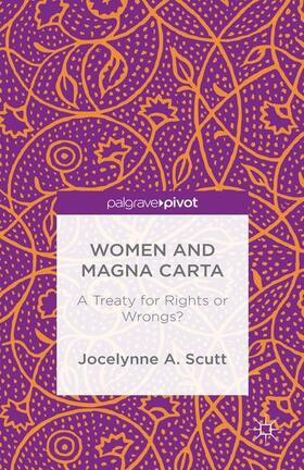 Scutt |  Women and The Magna Carta | Buch |  Sack Fachmedien