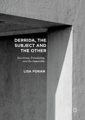 Foran |  Derrida, the Subject and the Other | Buch |  Sack Fachmedien