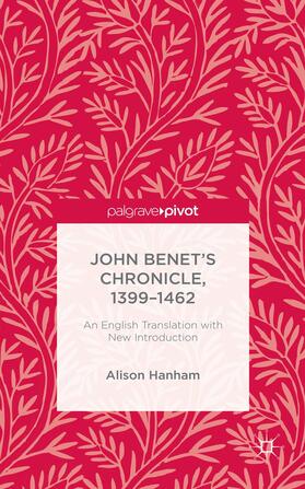 Hanham |  John Benet's Chronicle, 1399-1462 | Buch |  Sack Fachmedien