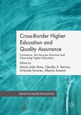 Rosa / Amaral / Sarrico |  Cross-Border Higher Education and Quality Assurance | Buch |  Sack Fachmedien