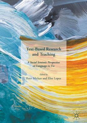 Lopez / Mickan |  Text-Based Research and Teaching | Buch |  Sack Fachmedien