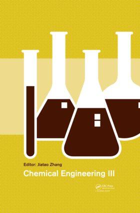 Zhang |  Chemical Engineering III | Buch |  Sack Fachmedien