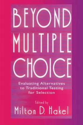 Hakel |  Beyond Multiple Choice | Buch |  Sack Fachmedien