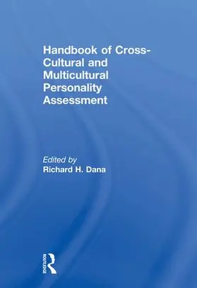 Dana |  Handbook of Cross-Cultural and Multicultural Personality Assessment | Buch |  Sack Fachmedien