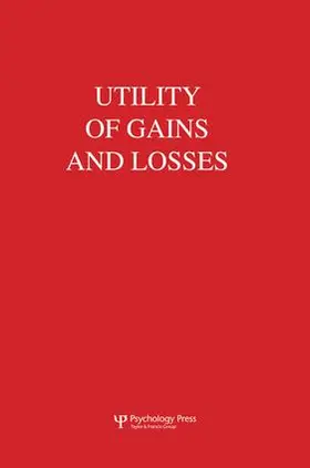 Luce |  Utility of Gains and Losses | Buch |  Sack Fachmedien