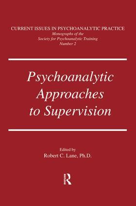 Lane |  Psychoanalytic Approaches To Supervision | Buch |  Sack Fachmedien