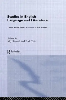 Toswell / Tyler |  Studies in English Language and Literature | Buch |  Sack Fachmedien