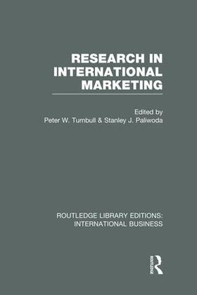 Turnbull / Paliwoda |  Research in International Marketing | Buch |  Sack Fachmedien